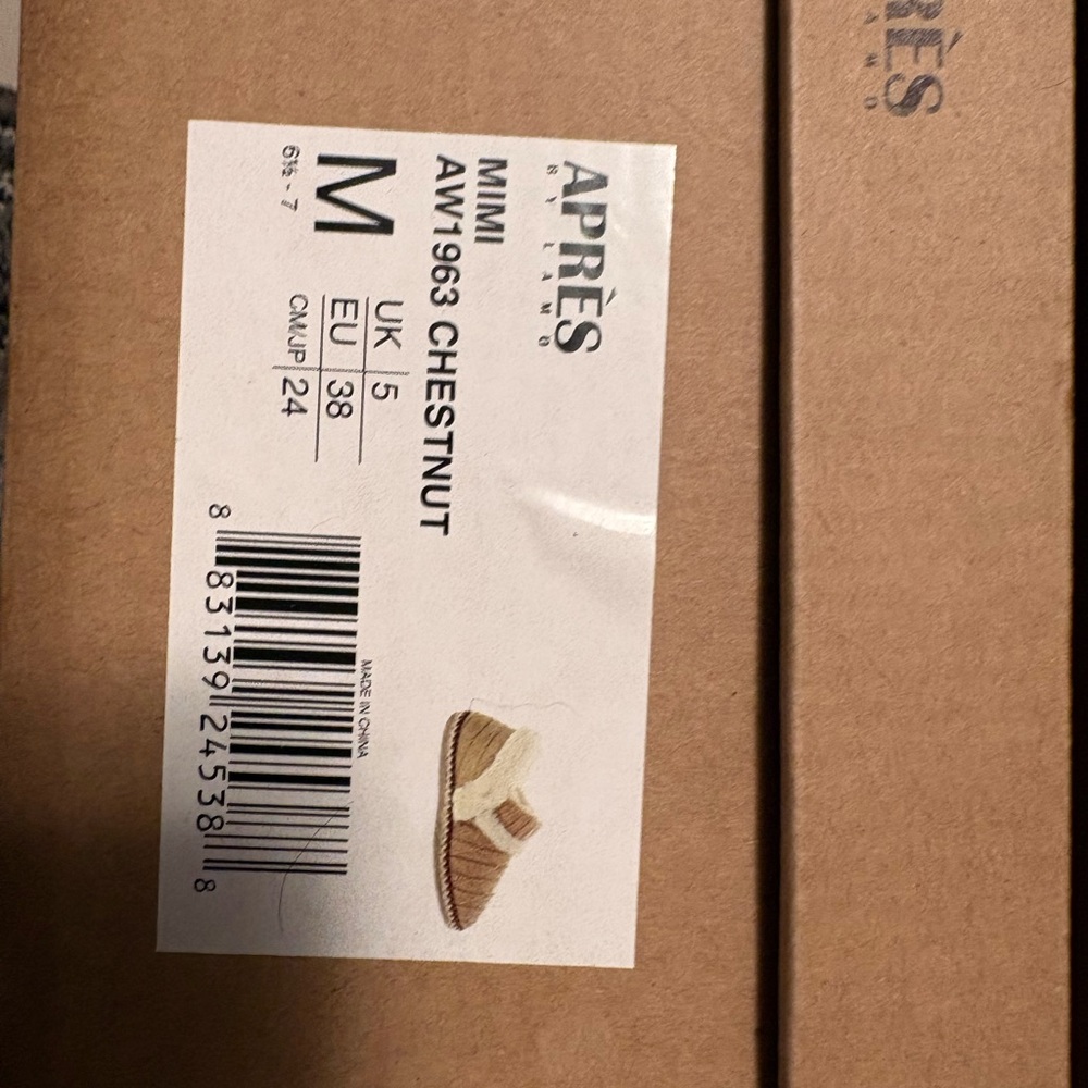 Après Women's Chestnut Slippers